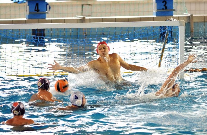 Caprani, portiere della Como Nuoto Caprani, portiere della Como Nuoto