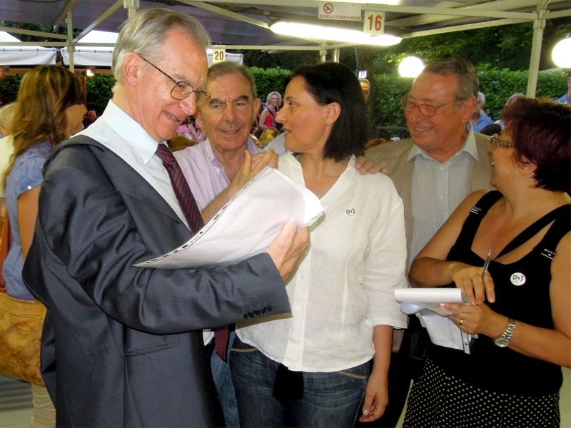 Cantù - Epifani alla festa del Pd