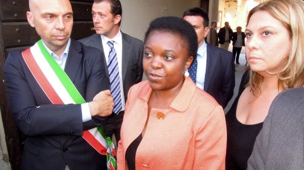 CANTU' - CECILE KYENGE IN VISITA AL CONSIGLIO COMUNALE E AL PARCO DEL BERSAGLIERE