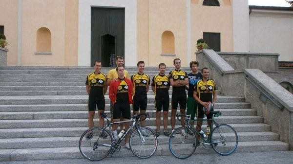 I ragazzi della Us Albatese settore ciclismo pronti per il Tour in Francia