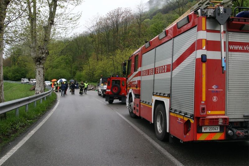 Determinante l’intervento dei vigili del fuoco (foto d’archivio)