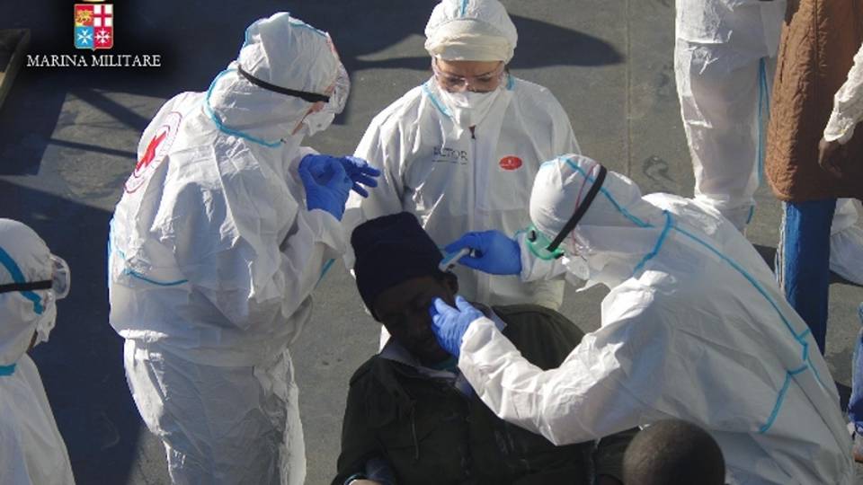 Soccorso migrante, sintomi malaria e Tbc Soccorso migrante, sintomi malaria e Tbc