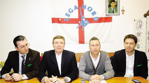 Da sinistra: Stefano Borghesi, Cesare Pozzi, Massimiliano Stigliano e Nicola Molteni