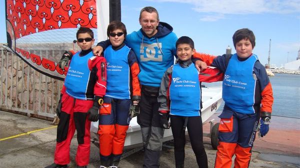 I giovani dello Yacht Club Como