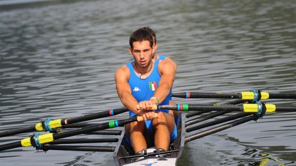 Lorenzo Fontana nel due di coppia