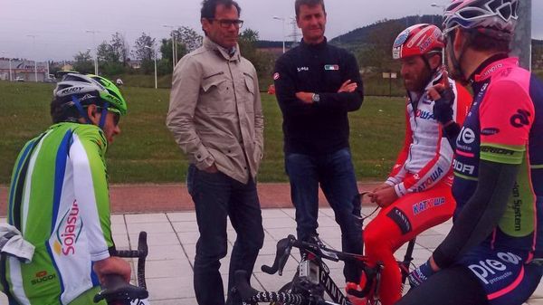 I ct Cassani e Salvoldi a colloquio anche con Luca Paolini