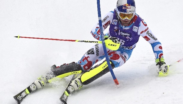 Sci:Cdm, Gross 2/o in slalom Wengen