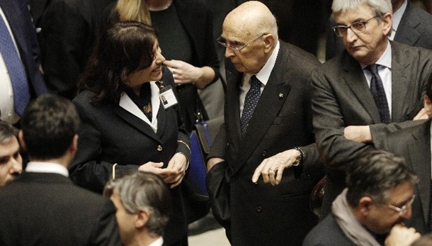 Quirinale: Napolitano, molto contento