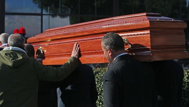 Pino Daniele, funerali al Plebiscito