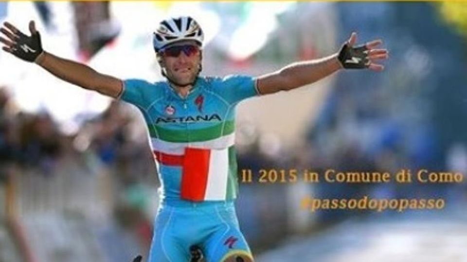 Il bilancio 2015 di Lucini: un elenco di 126 punti e la foto di Nibali che esulta Il bilancio 2015 di Lucini: un elenco di 126 punti e la foto di Nibali che esulta