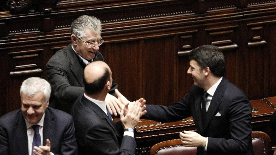 Bossi, lista unica Fi-Lega a regionali Bossi, lista unica Fi-Lega a regionali