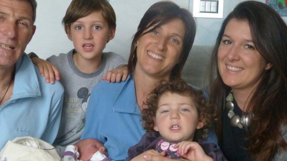 «Il mio Milo, nato in casa» La gioia di mamma record «Il mio Milo, nato in casa» La gioia di mamma record