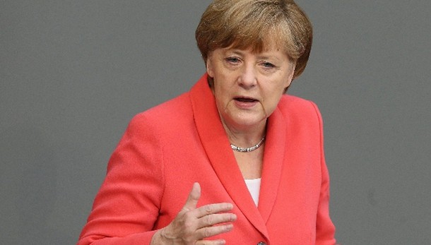 Merkel, non voglio un'Europa tedesca