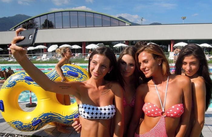 Gli immancabili selfie