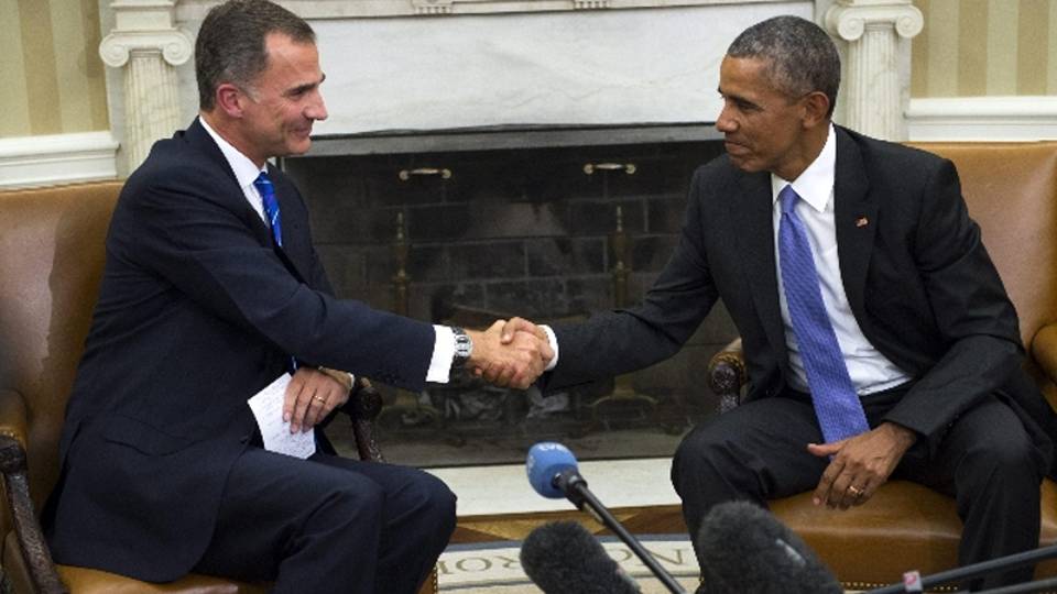 Catalogna: Obama appoggia linea di Rajoy Catalogna: Obama appoggia linea di Rajoy