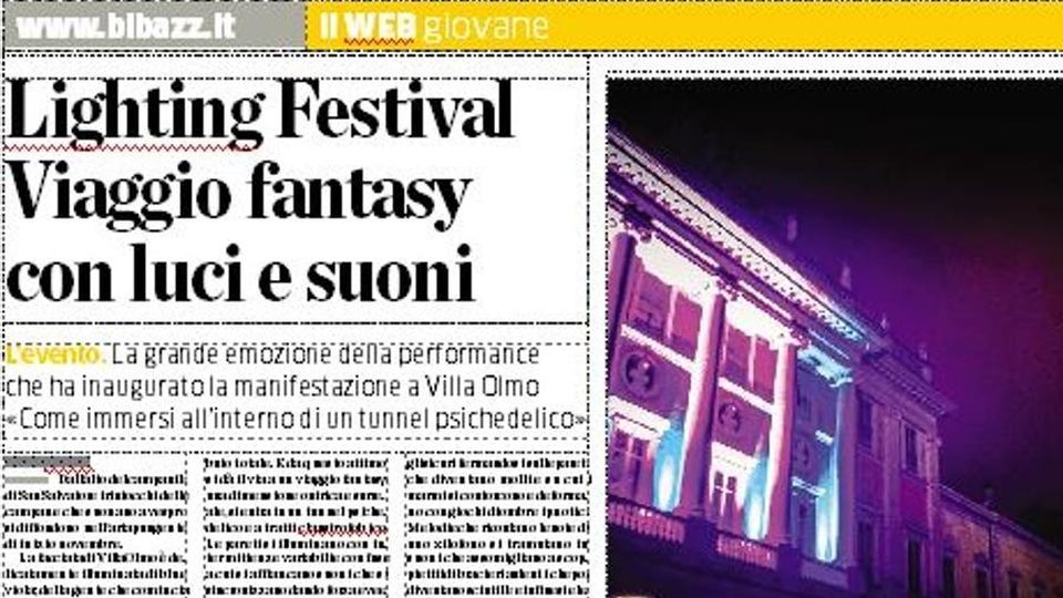 Bibazz, il web giovane “contagia” La Provincia Bibazz, il web giovane “contagia” La Provincia