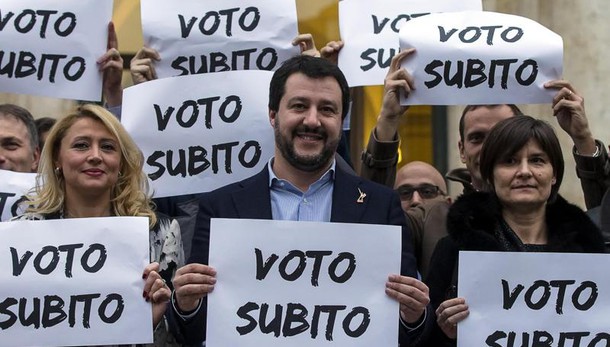 Salvini, Gentiloni fotocopia di Renzi