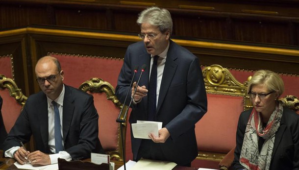Gentiloni, chiedo fiducia e ne ho in voi