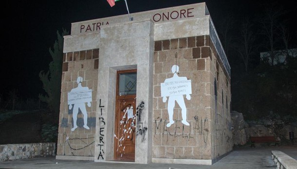 Sacrario gerarca: chieste 3 condanne