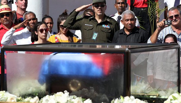 Termina a Santiago il viaggio di Fidel
