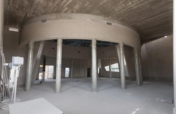 L’interno della chiesa
