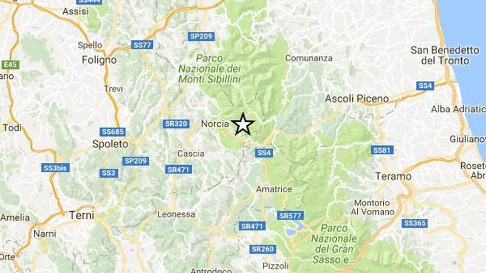 Ancora scosse Norcia, Accumuli, Arquata Ancora scosse Norcia, Accumuli, Arquata