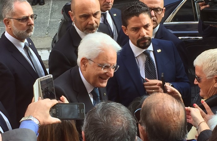 Mattarella a palazzo del Governo Sondrio