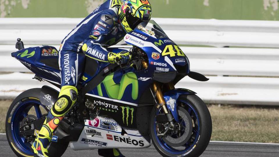 Rossi il più veloce nelle prime libere Rossi il più veloce nelle prime libere
