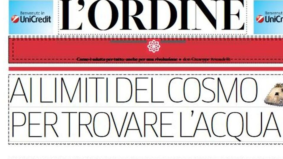 Con L’Ordine un vaggio alla conquista dello spazio Con L’Ordine un vaggio alla conquista dello spazio