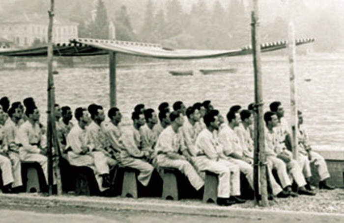 1935 - scuola di volo, lezione all’aperto