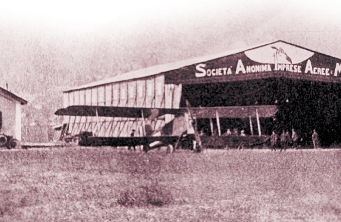 1920-hangar di Incino d’Erba