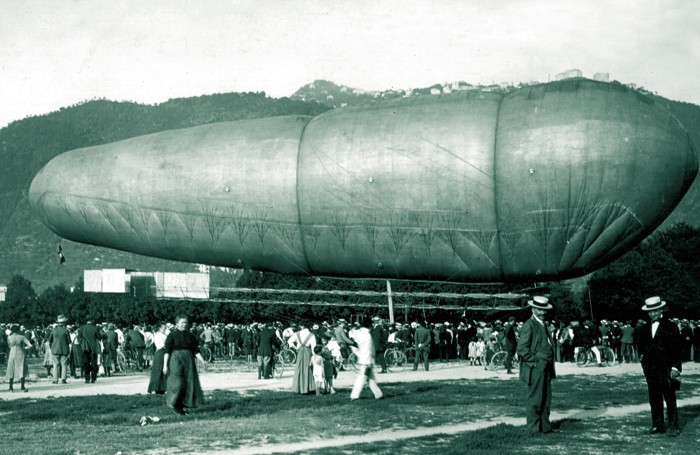 1914-Il dirigibile di Celestino Usuelli