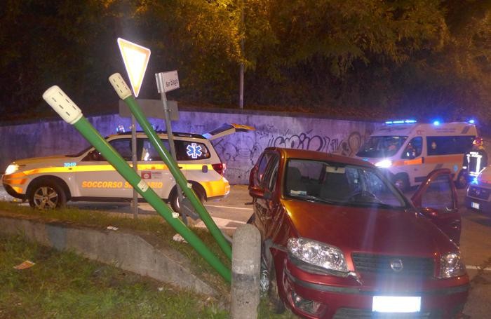 Unl’altra immagine dello scontro