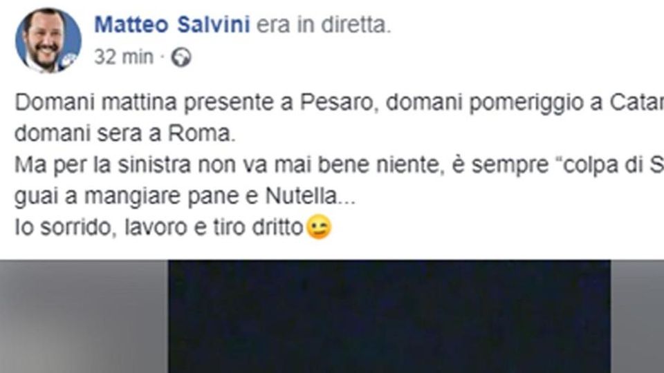 Salvini, dopo la Nutella un tour alla Città dei Balocchi Salvini, dopo la Nutella un tour alla Città dei Balocchi
