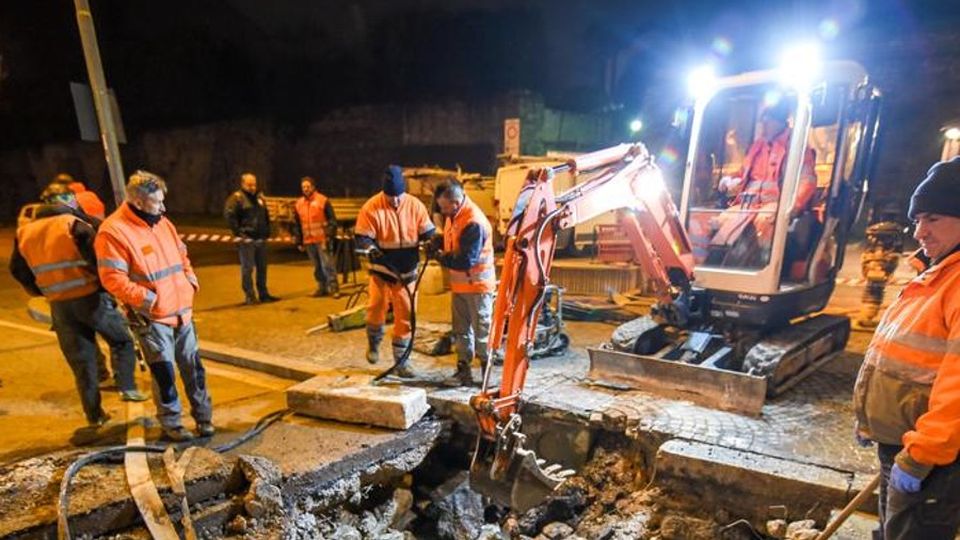Guasto dell’acquedotto Interi quartieri ancora senz’acqua Guasto dell’acquedotto Interi quartieri ancora senz’acqua