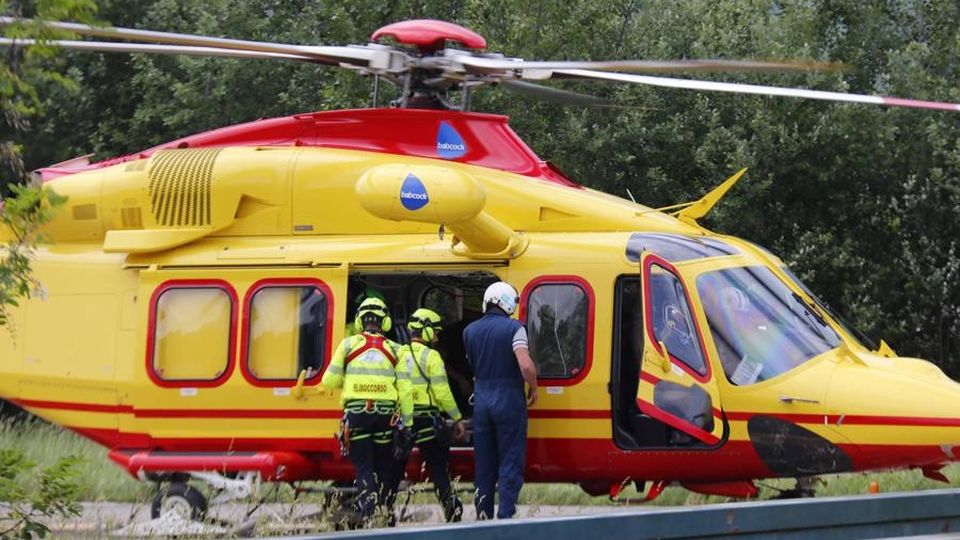 Valle Intelvi, cade con la moto sul sentiero Giovane soccorso con l’elicottero Valle Intelvi, cade con la moto sul sentiero Giovane soccorso con l’elicottero