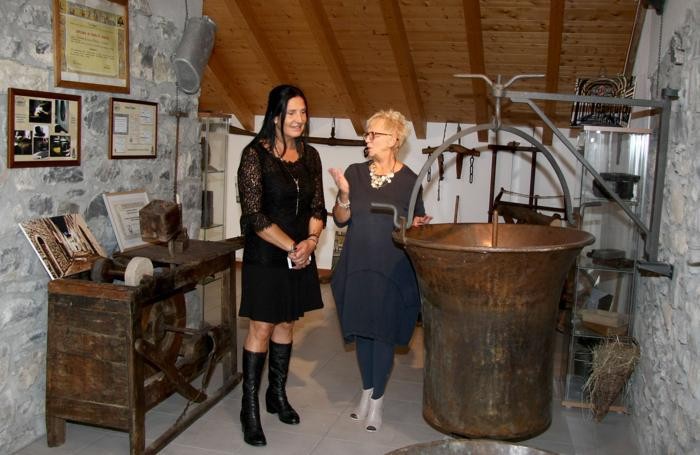 L’assessore regionale Magoni al museo del latte di Cerano