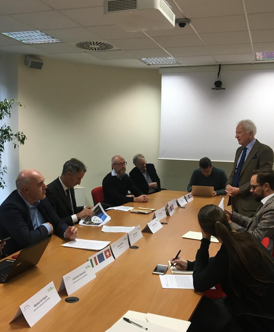 La presentazione del progetto ieri al Pirellino a Como