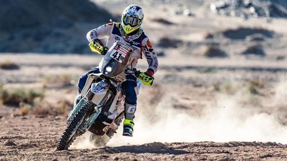 Cerutti vola alla Dakar E guadagna altre posizioni Cerutti vola alla Dakar E guadagna altre posizioni