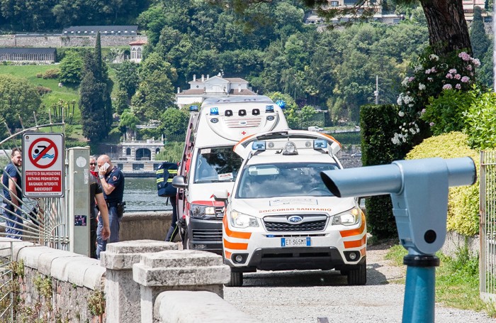 Como Viale Geno i soccorsi al ragazzo scomparso nelle acque del lago