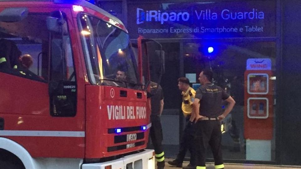 Allarme incendio al Centervill Ma era l’impianto anti furto Allarme incendio al Centervill Ma era l’impianto anti furto