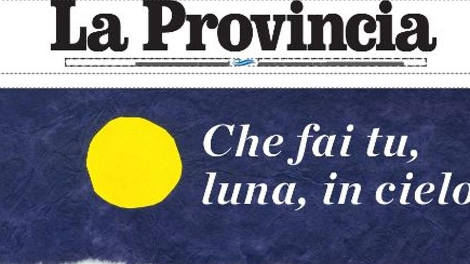 50 anni fa il primo uomo sulla Luna Con la Provincia 7 pagine speciali 50 anni fa il primo uomo sulla Luna Con la Provincia 7 pagine speciali