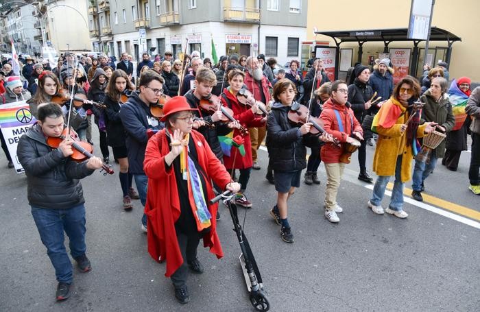 Ancora a tempo di musica, in via Milano