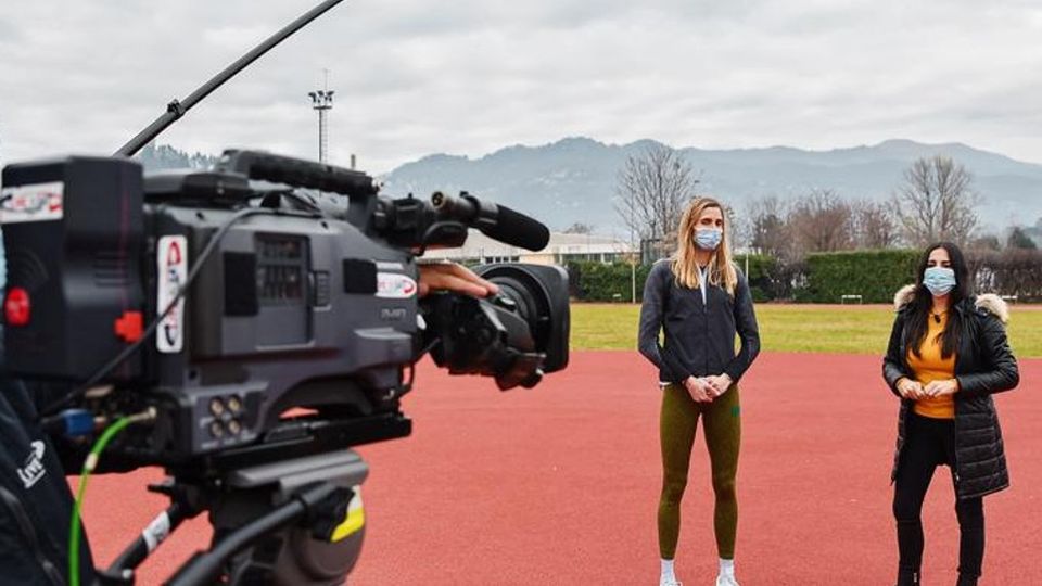 Quelli che... l’atletica Rai al campo Coni Quelli che... l’atletica Rai al campo Coni