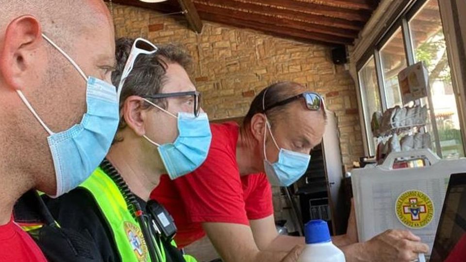 Escursionista disperso Le ricerche a Pigra Escursionista disperso Le ricerche a Pigra