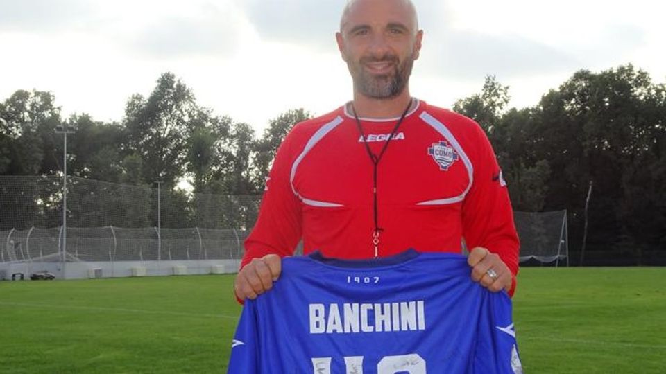 Banchini compie 40 anni Una maglia in regalo Banchini compie 40 anni Una maglia in regalo