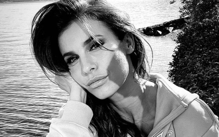 Elisabetta Canalis a Menaggio Location da sogno per una copertina
