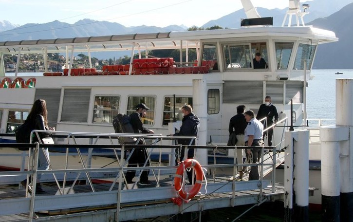 Variante della Tremezzina Tir fermati a Laglio e Porlezza
