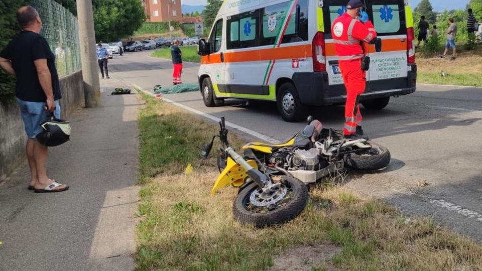 Cade con la moto a Guanzate Muore un uomo di 44 anni Cade con la moto a Guanzate Muore un uomo di 44 anni