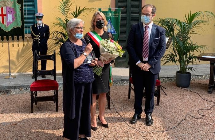 L’intervento di Bettina Castanò, moglie di Giuseppe Incarnato, il volontario della Protezione Civile morto a causa del Covid